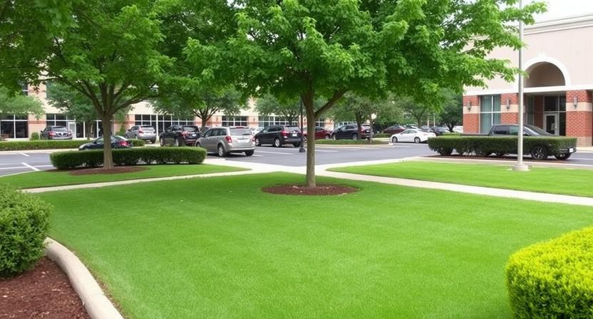 Landscape design integrating hardscape and native plantings Austin