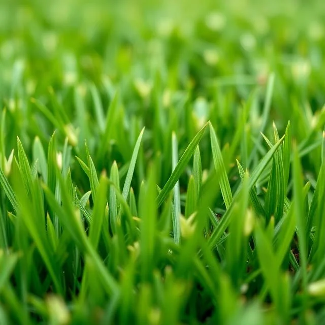 Commercial lawn mowing service on Austin residential property